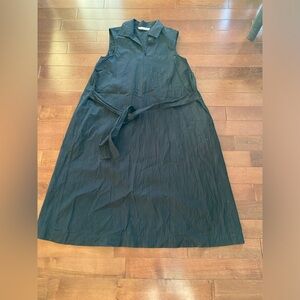 Uniqlo Seersucker Belted Sleeveless
Dress J Wanderson Womens Size S in Black